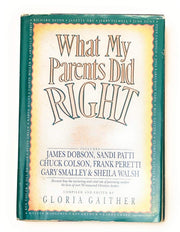 What My Parents Did Right used book depot