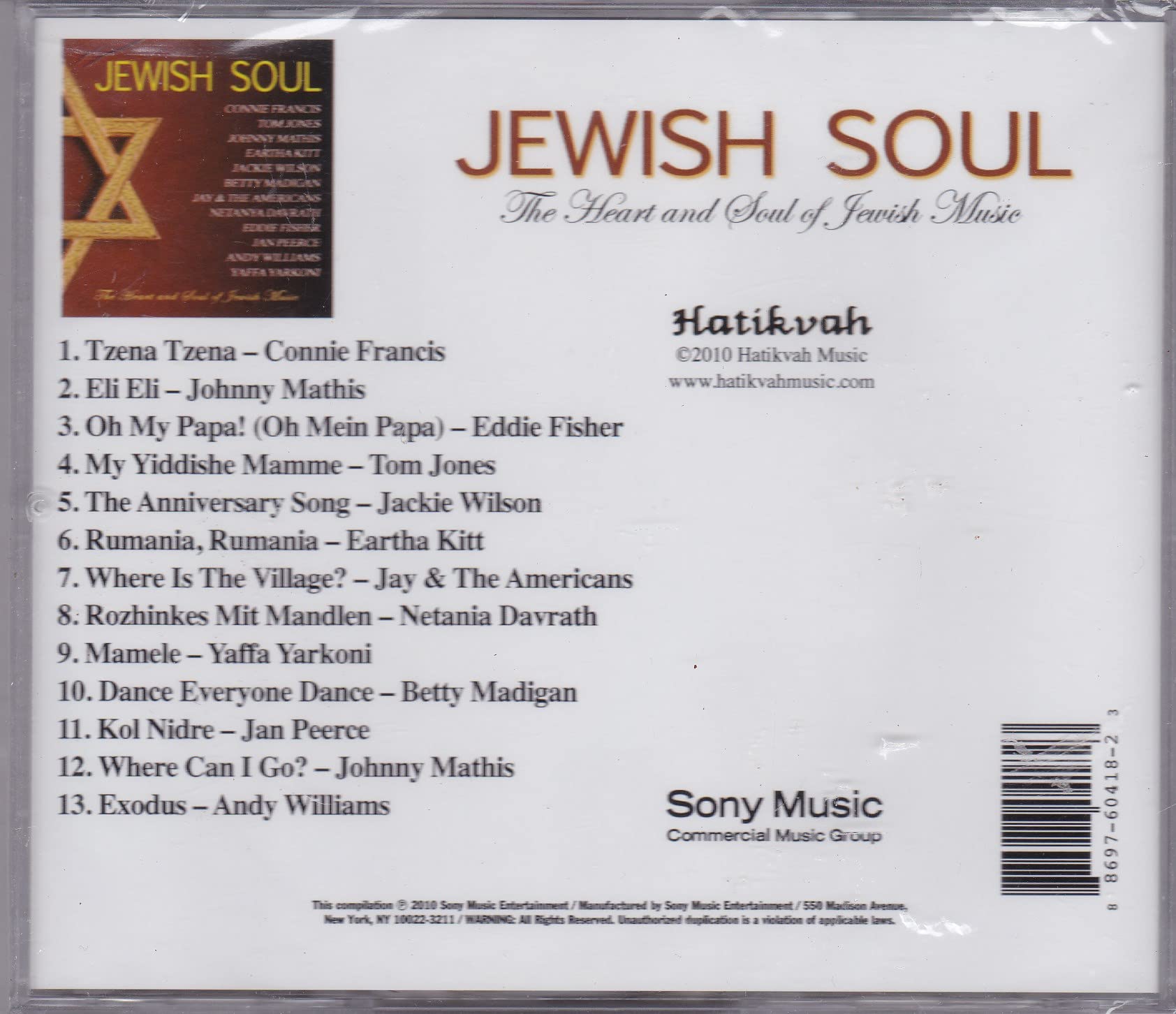 Jewish Soul: The Heart And Soul Of Jewish Music
