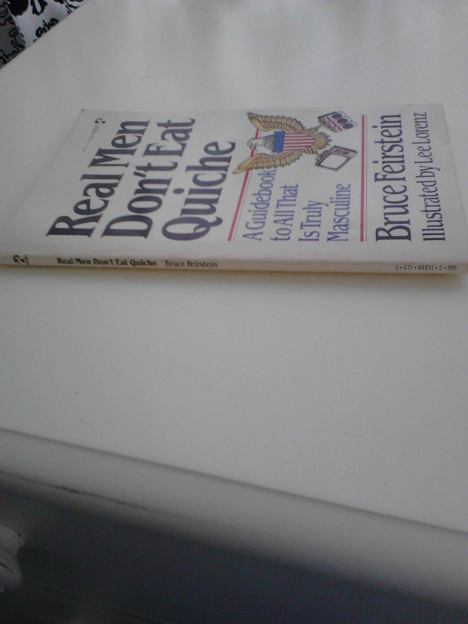 Real Men Don't Eat Quiche used book depot