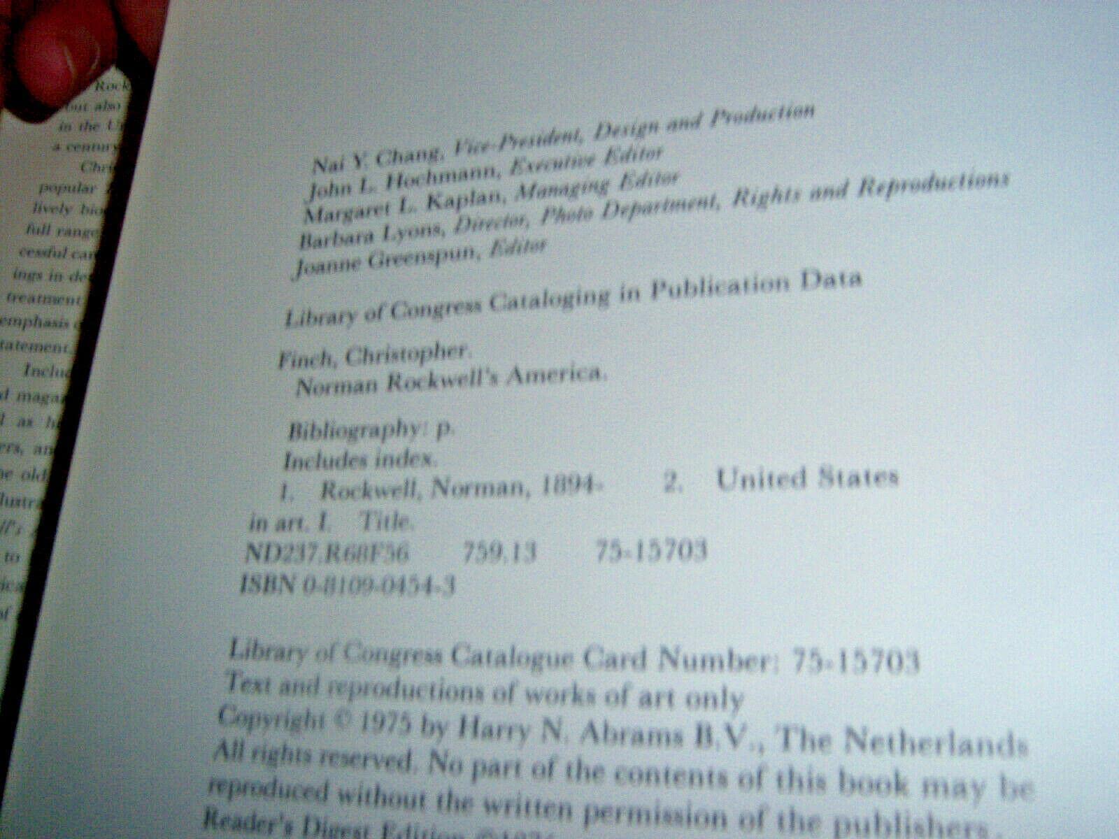 Norman Rockwell's America used book depot