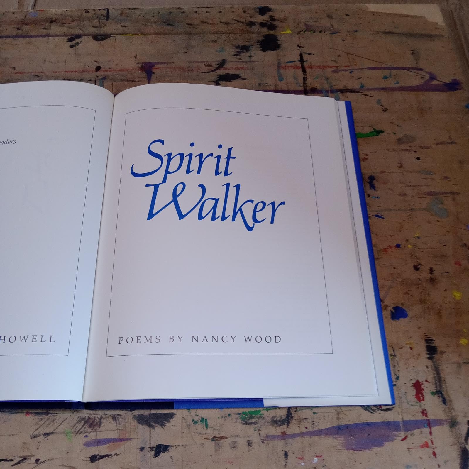 Spirit Walker: Poems by Nancy Wood used book depot