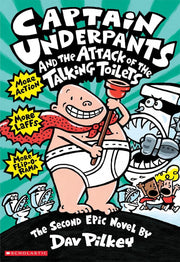 Captain Underpants and the Attack of the Talking Toilets used book depot