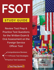 FSOT Study Guide Review: Test Prep & Practice Test Questions for the Written Exam & Oral Assessment on the Foreign Service Officer Test used book depot