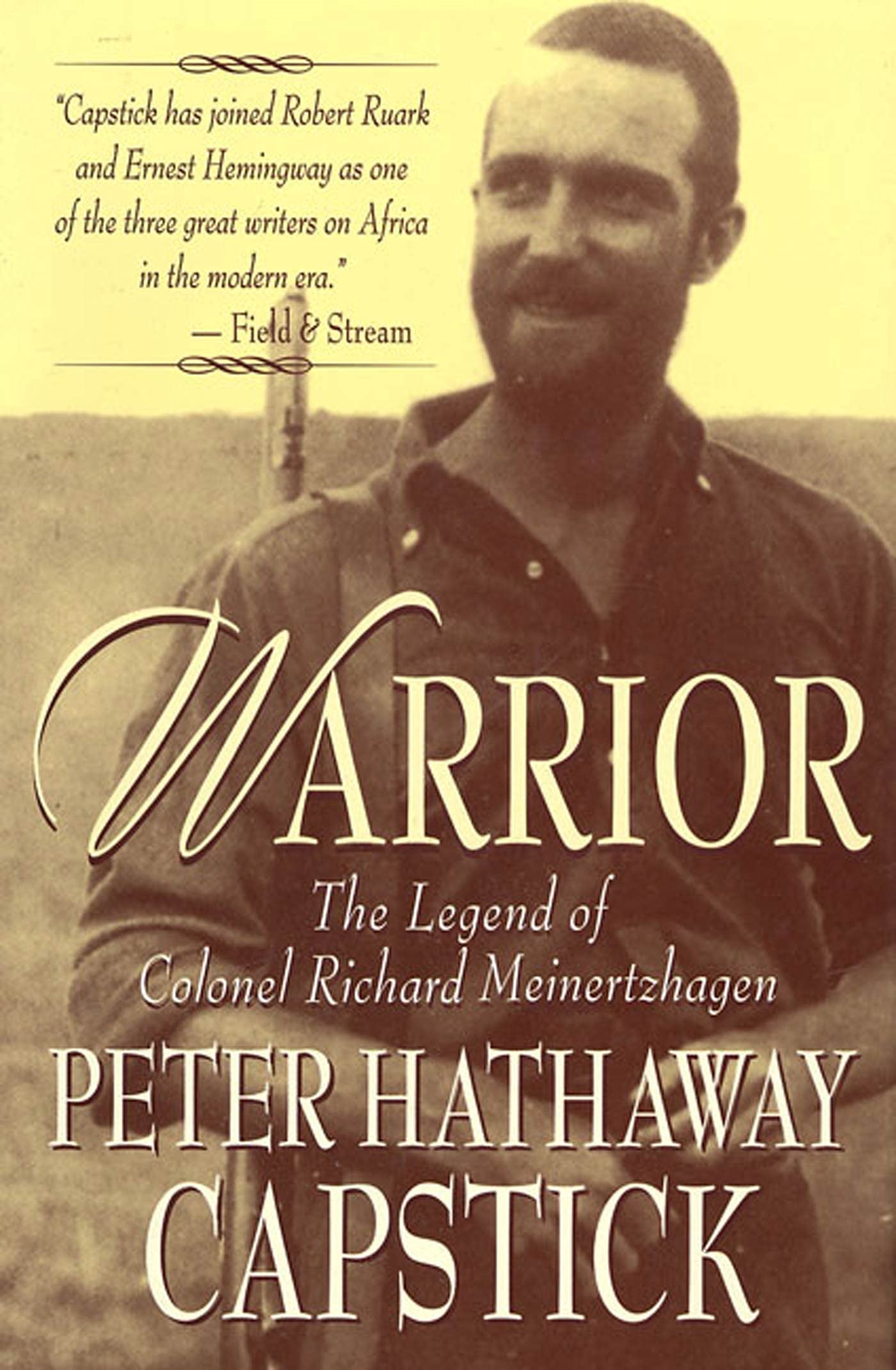 Warrior: The Legend Of Colonel Richard Meinertzhagen used book depot