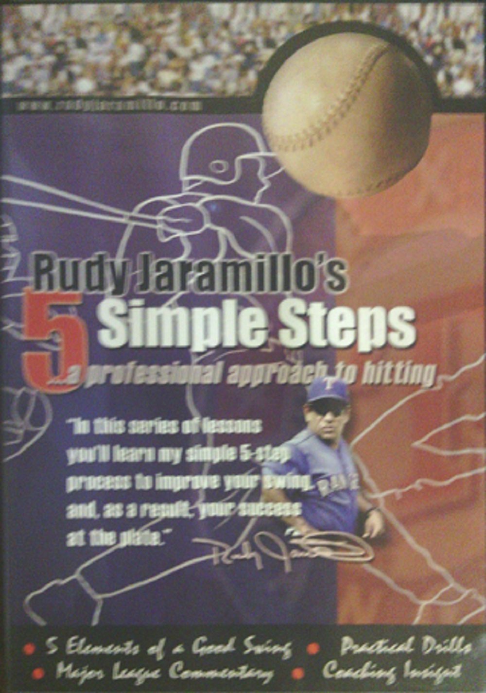 Rudy Jaramillo's 5 Simple Steps ~ A Professional Approach to Hitting used book depot