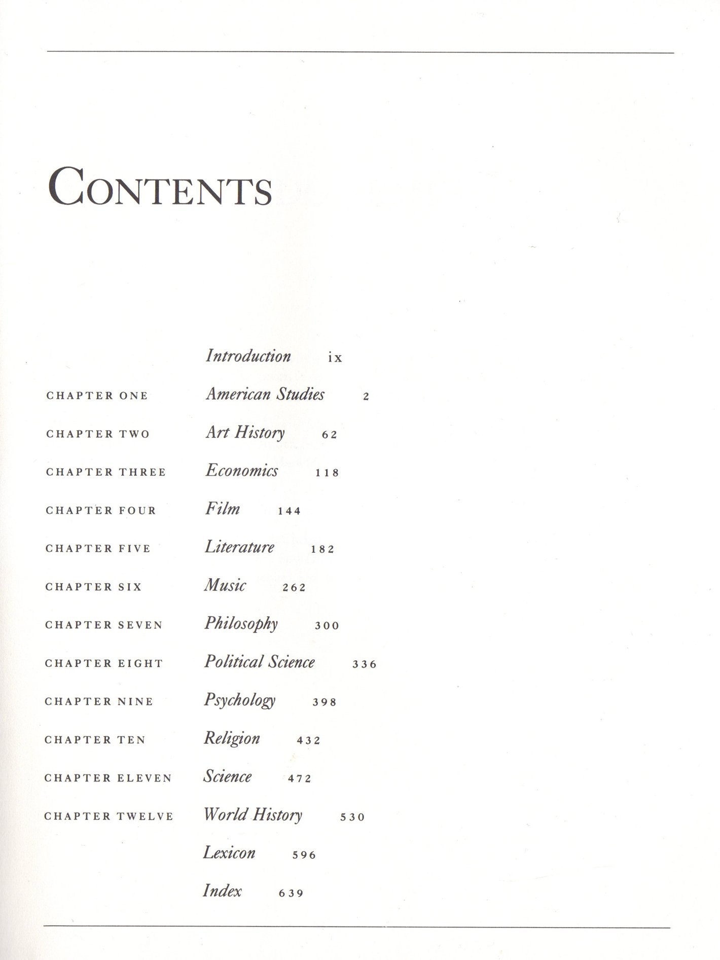 An Incomplete Education used book depot