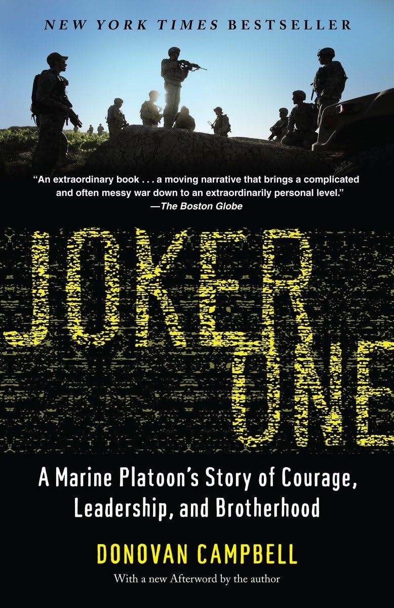 Joker One: A Marine Platoon's Story of Courage, Leadership, and Brotherhood used book depot