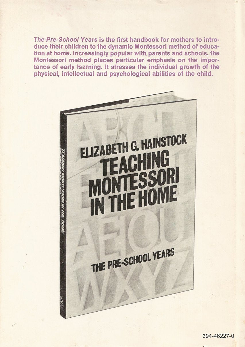 Teaching Montessori in the Home: The School Years used book depot