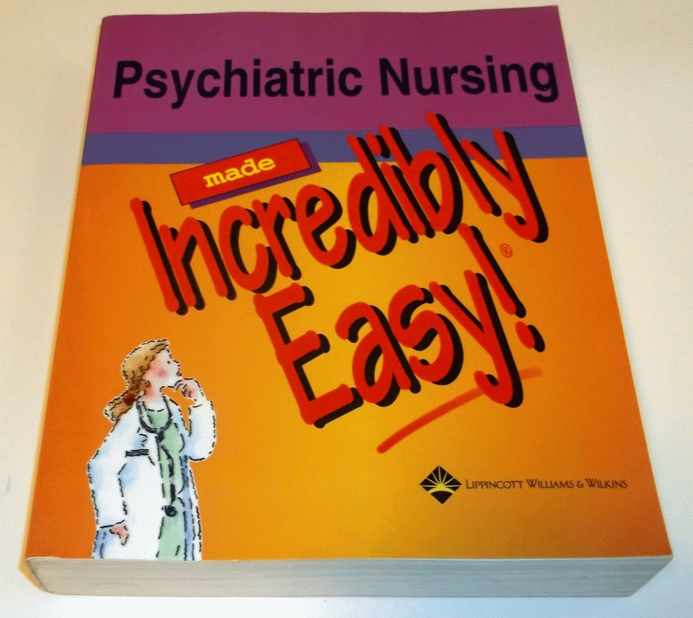 Psychiatric Nursing Made Incredibly Easy! used book depot