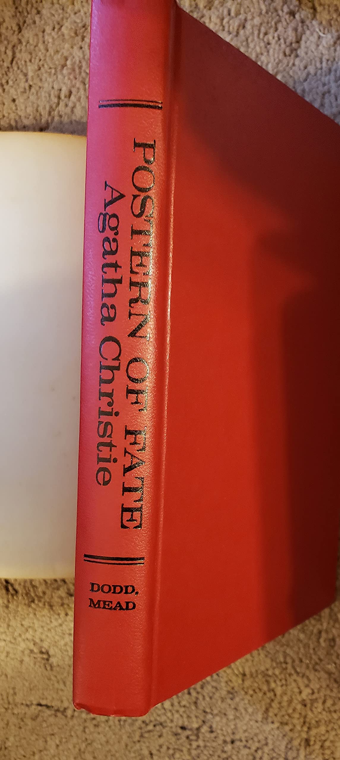 POSTERN OF FATE ~ by AGATHA CHRISTIE (hardcover) DODD, MEAD & COMPANY used book depot