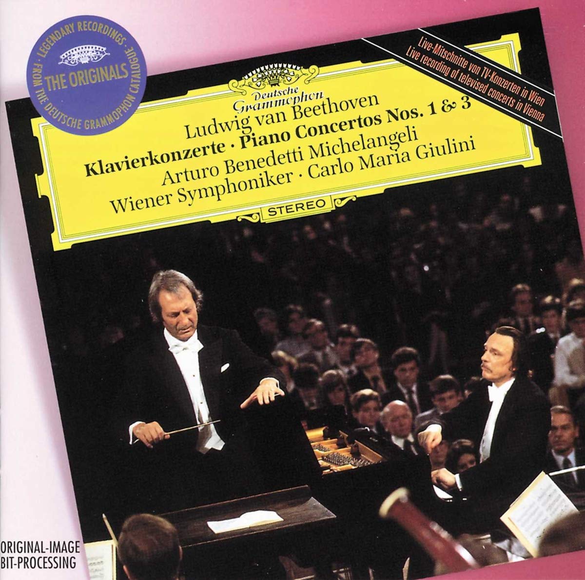 Beethoven: Piano Concertos Nos. 1 & 3 / Michelangeli, Giulini used book depot