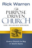 The Purpose Driven Church