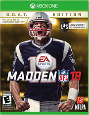 Madden NFL 18: G.O.A.T. Edition - Xbox One used book depot