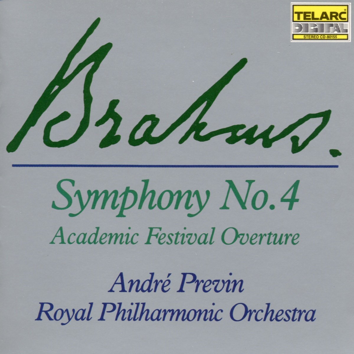 Brahms: Symphony No. 4, Academic Festival Overture used book depot