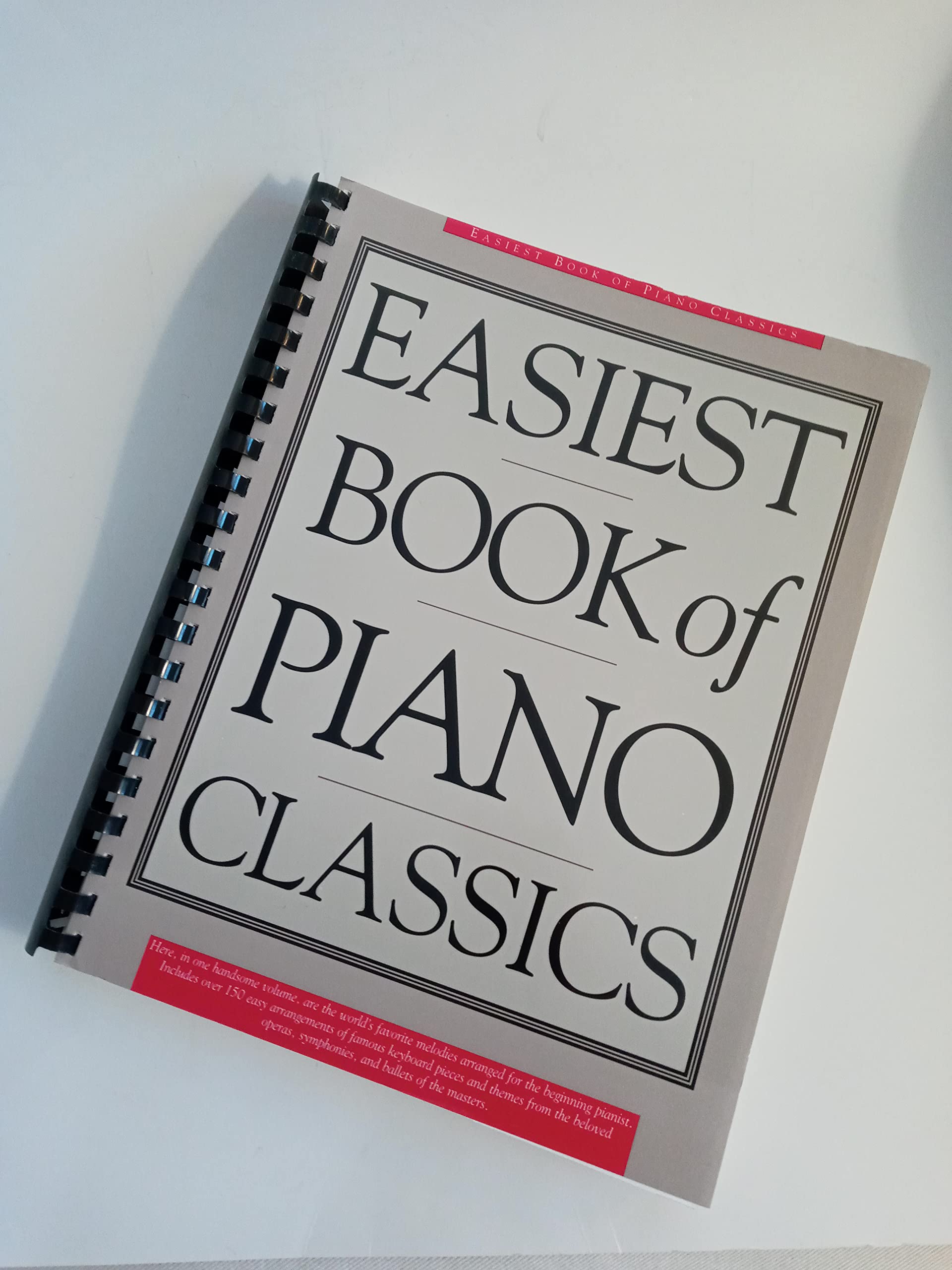 Easiest Book of Piano Classics used book depot