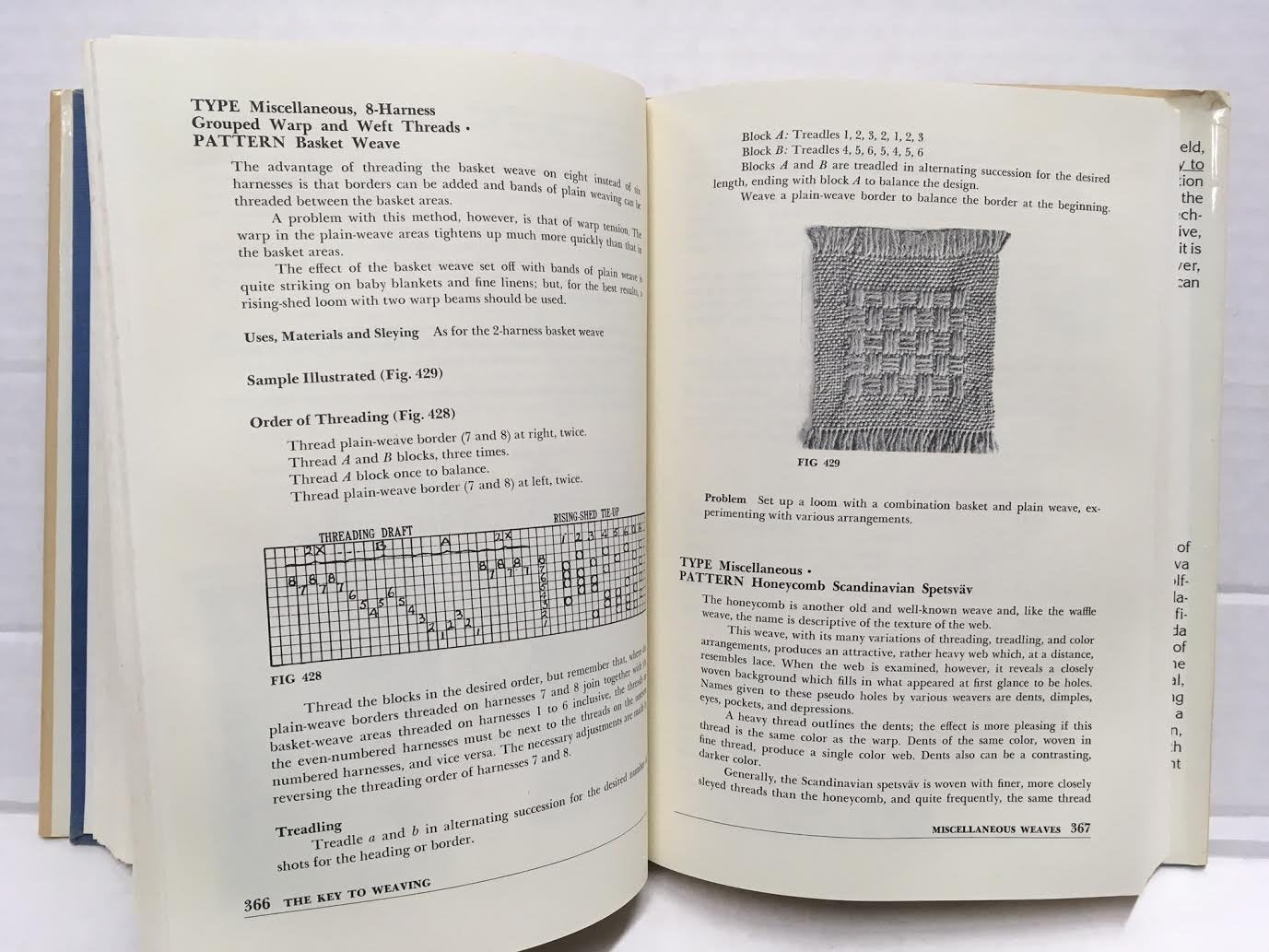 The Key to Weaving: A Textbook of Hand Weaving for the Beginning Weaver (Second Revised Edition)
