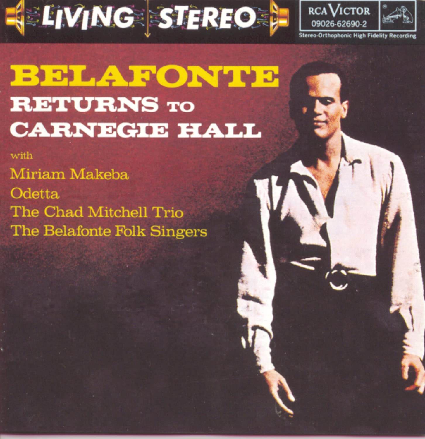 Belafonte Returns to Carnegie Hall used book depot