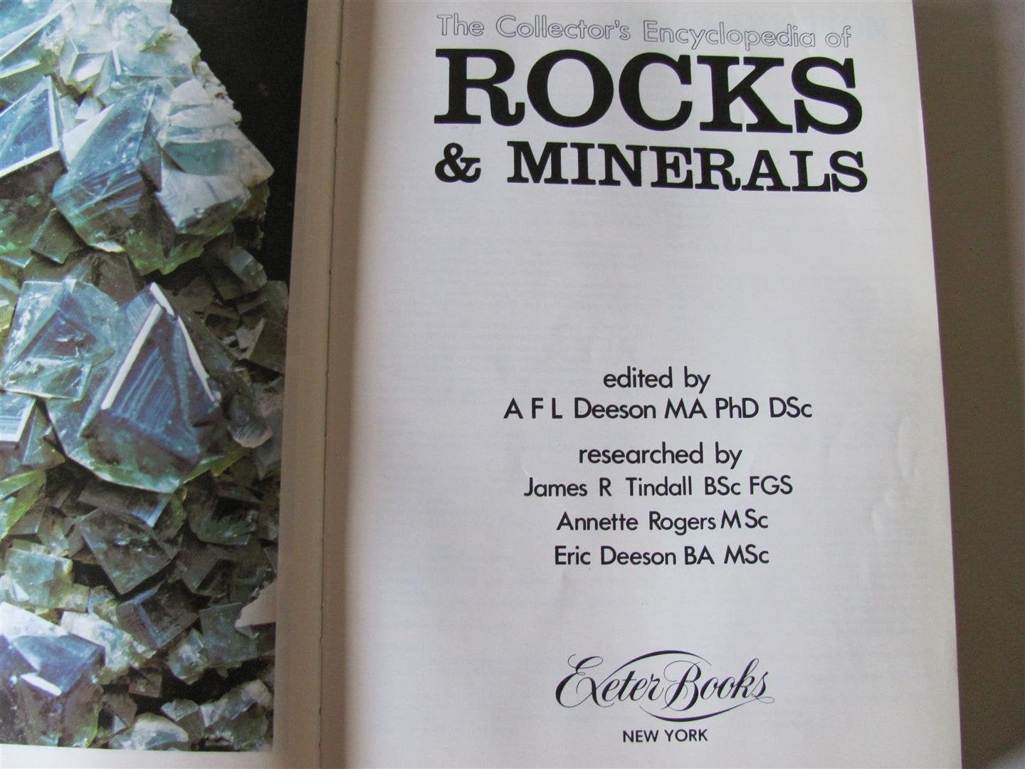 The Collector's Encyclopedia of Rocks and Minerals