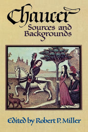 Chaucer: Sources and Backgrounds used book depot