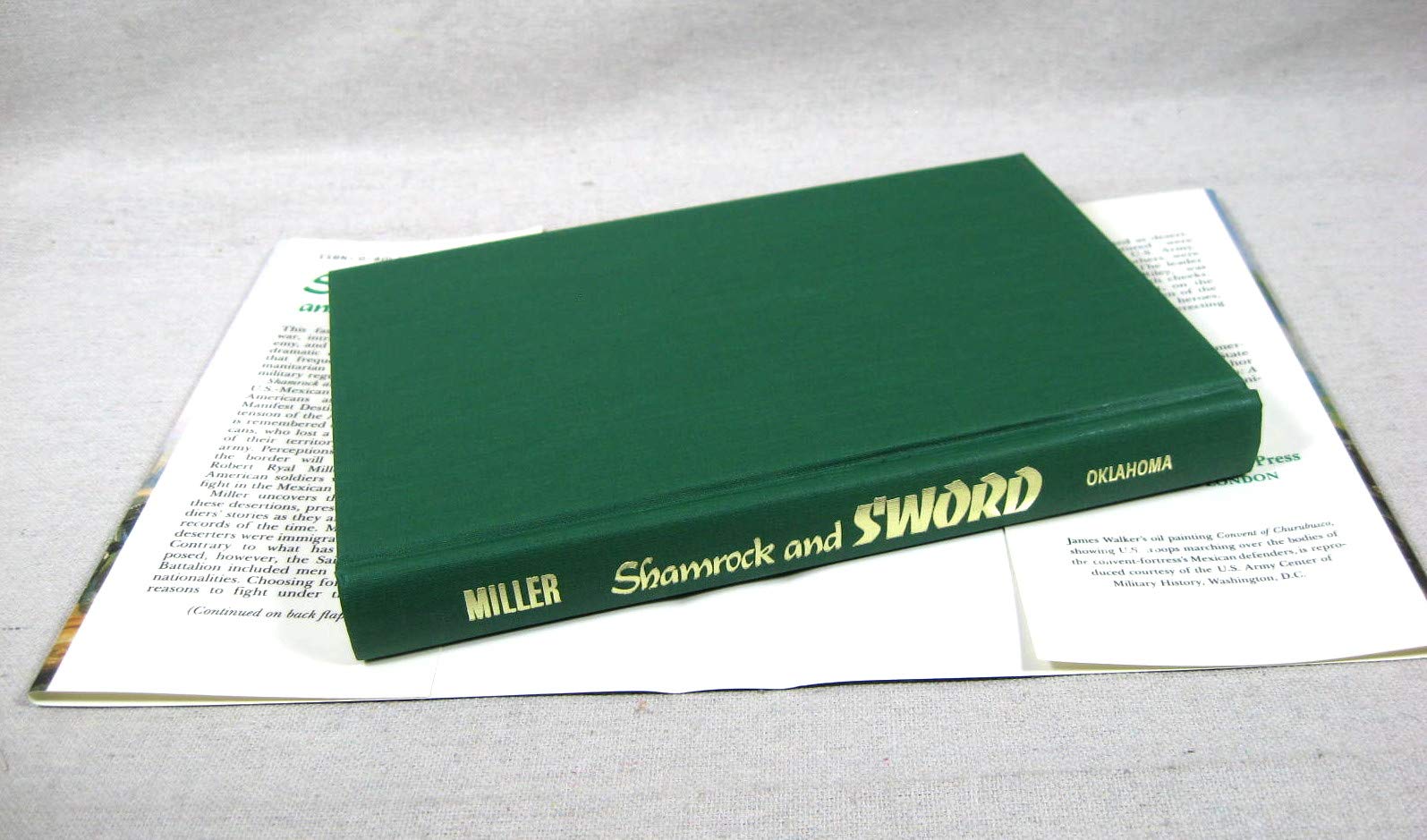 Shamrock and Sword: The Saint Patrick's Battalion in the U.S.-Mexican War used book depot