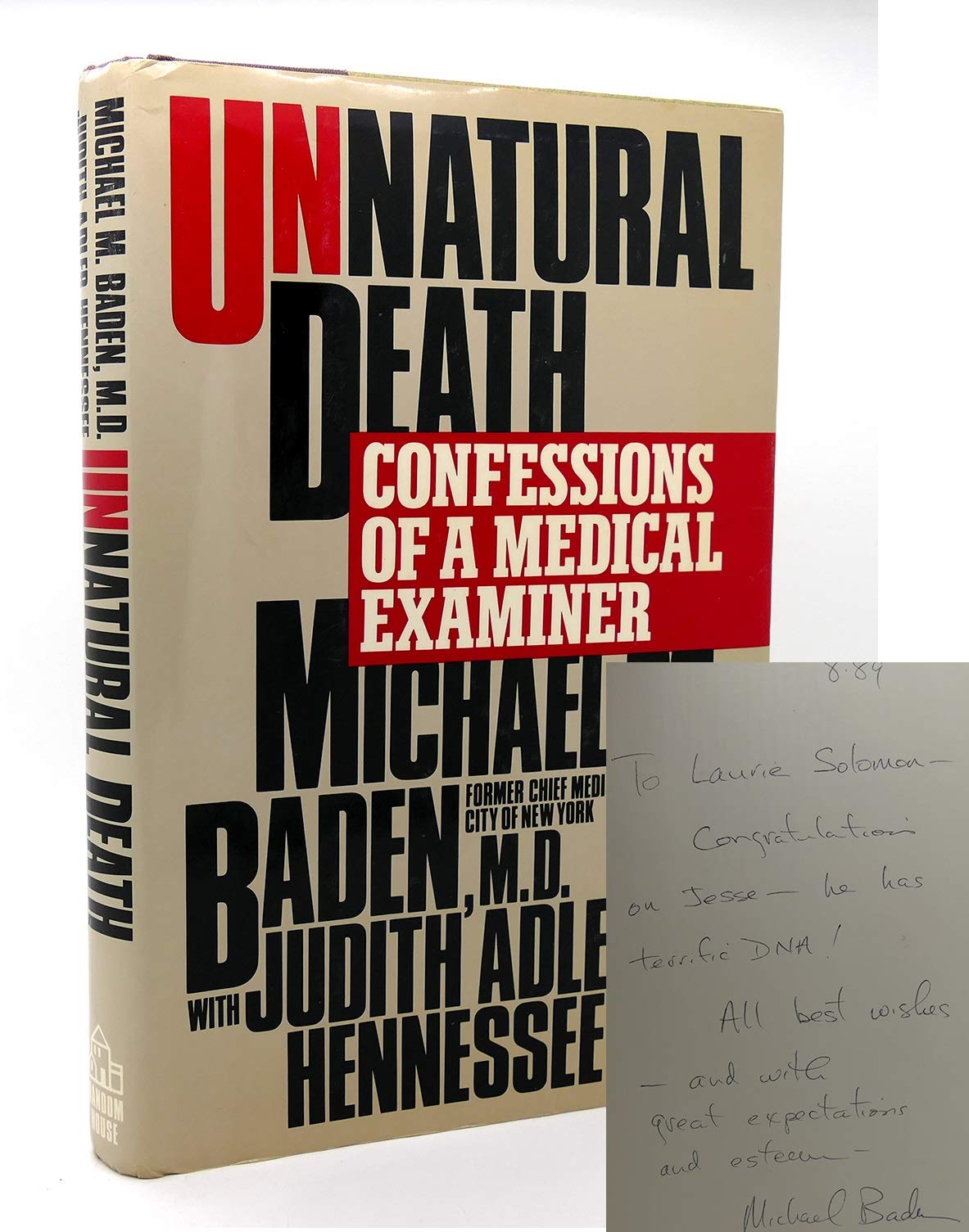 Unnatural Death: Confessions of a Medical Examiner used book depot