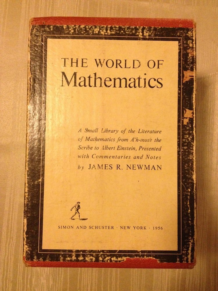 By James R. Newman The World of Mathematics (1st First Edition) [Hardcover] used book depot
