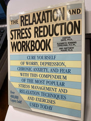 The Relaxation and Stress Reduction Workbook used book depot