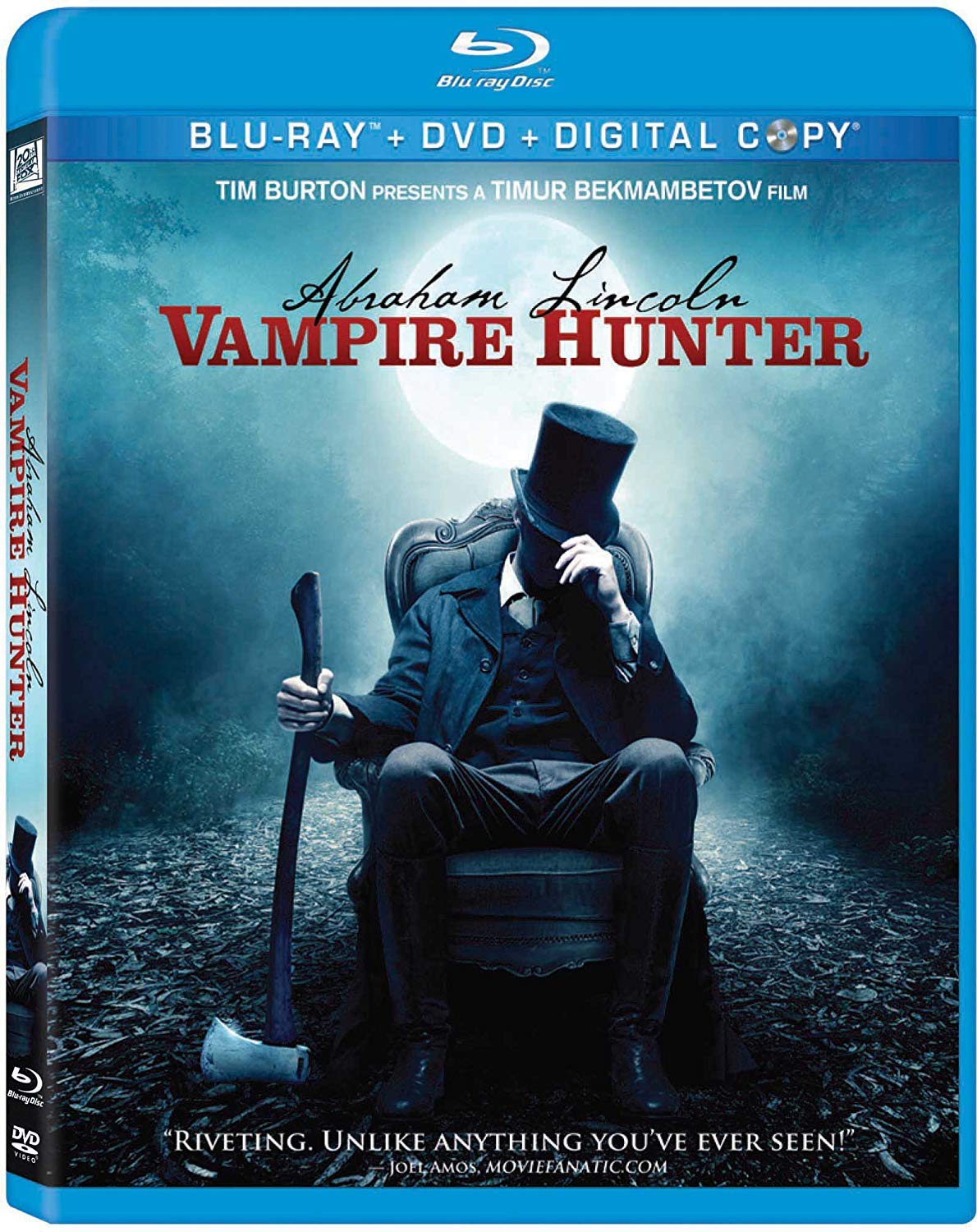 Abraham Lincoln: Vampire Hunter [Blu-ray] used book depot