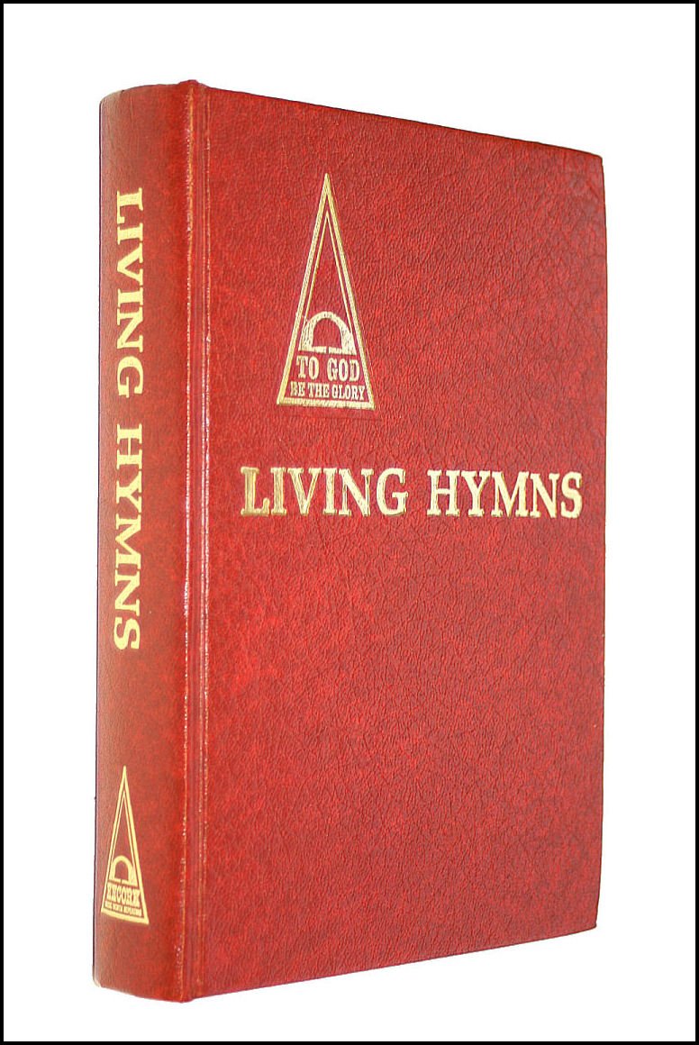 LIVING HYMNS (music & words copy) used book depot