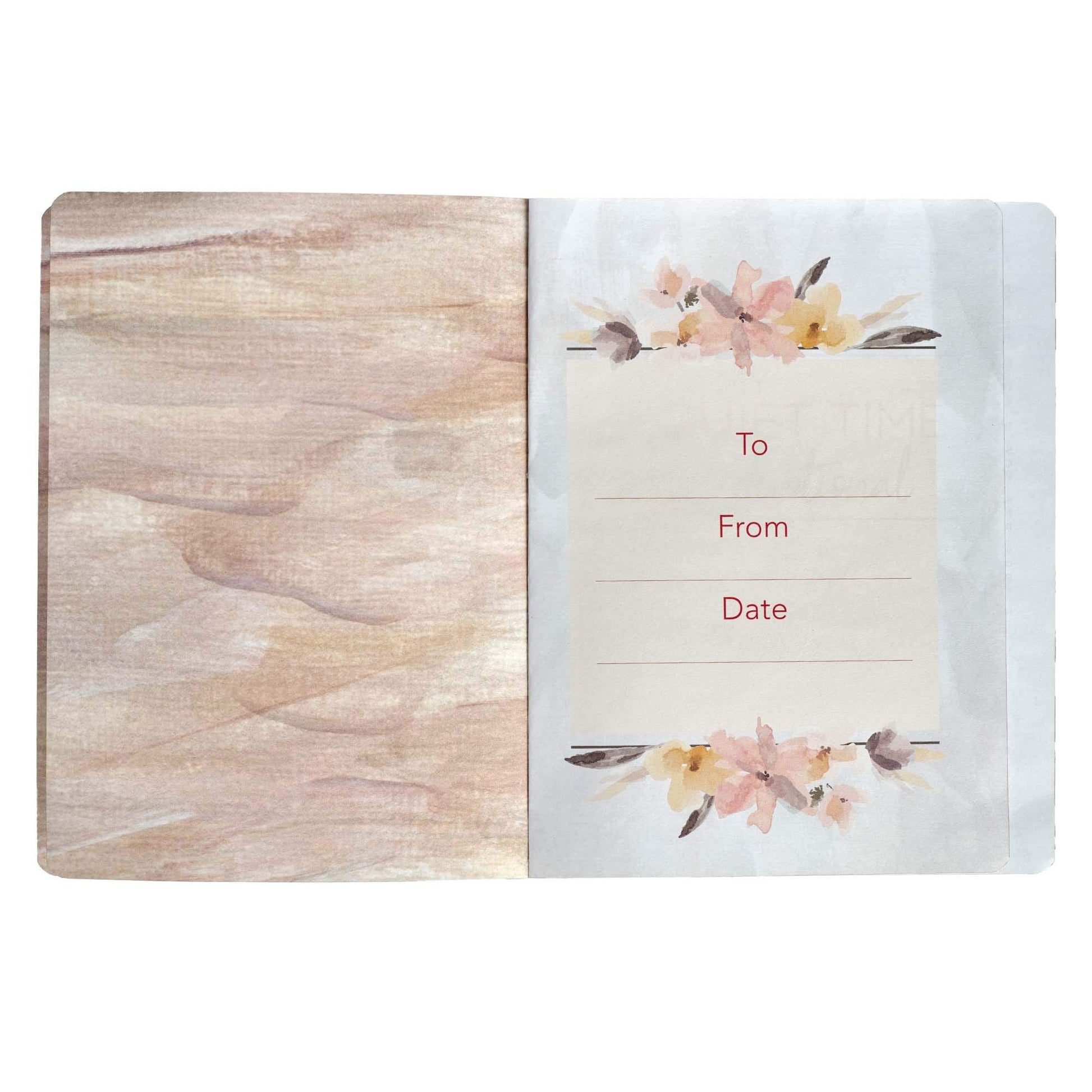 My Quiet Time Devotional - 365 Devotions for Women To Bring You Into The Peace Of The Presence of God Peach Floral Softcover Flexcover Gift Book w/Ribbon Marker used book depot