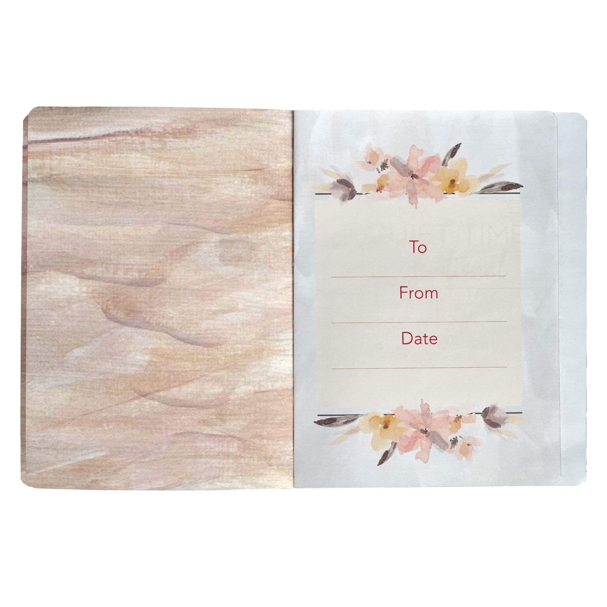 My Quiet Time Devotional - 365 Devotions for Women To Bring You Into The Peace Of The Presence of God Peach Floral Softcover Flexcover Gift Book w/Ribbon Marker used book depot