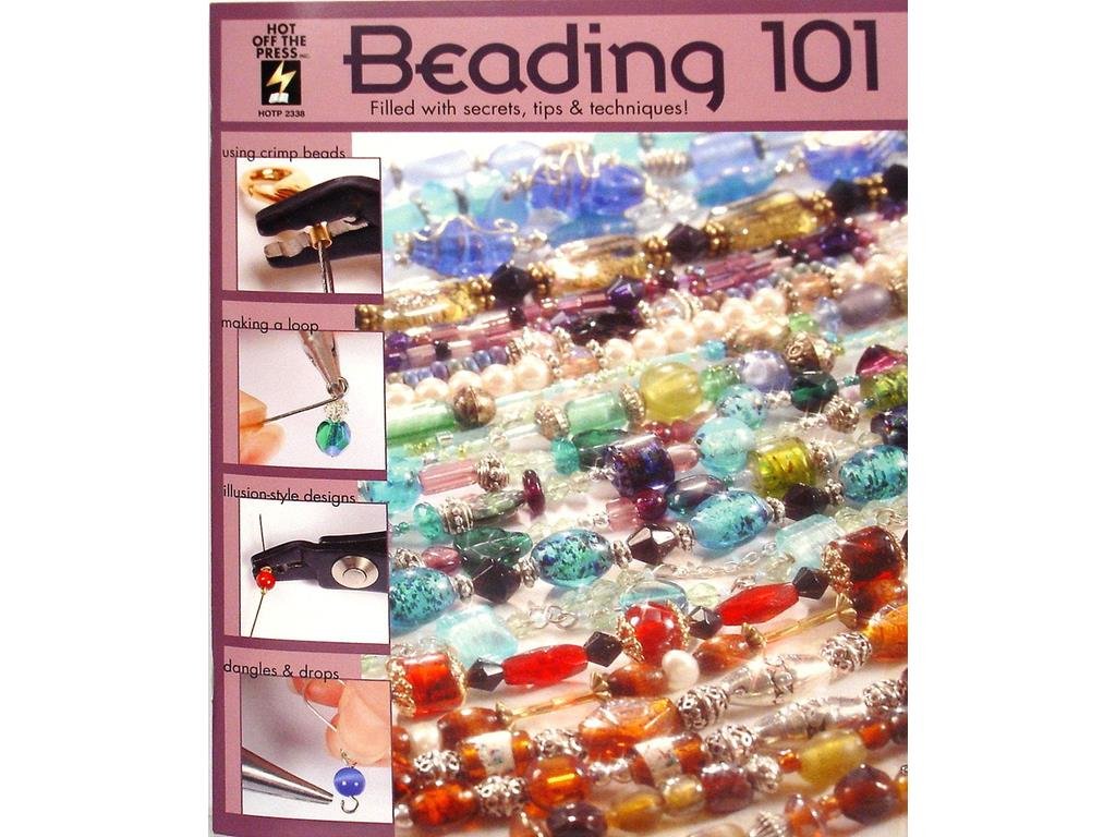Hot Off The Press HOTP Beading 101 Bk used book depot