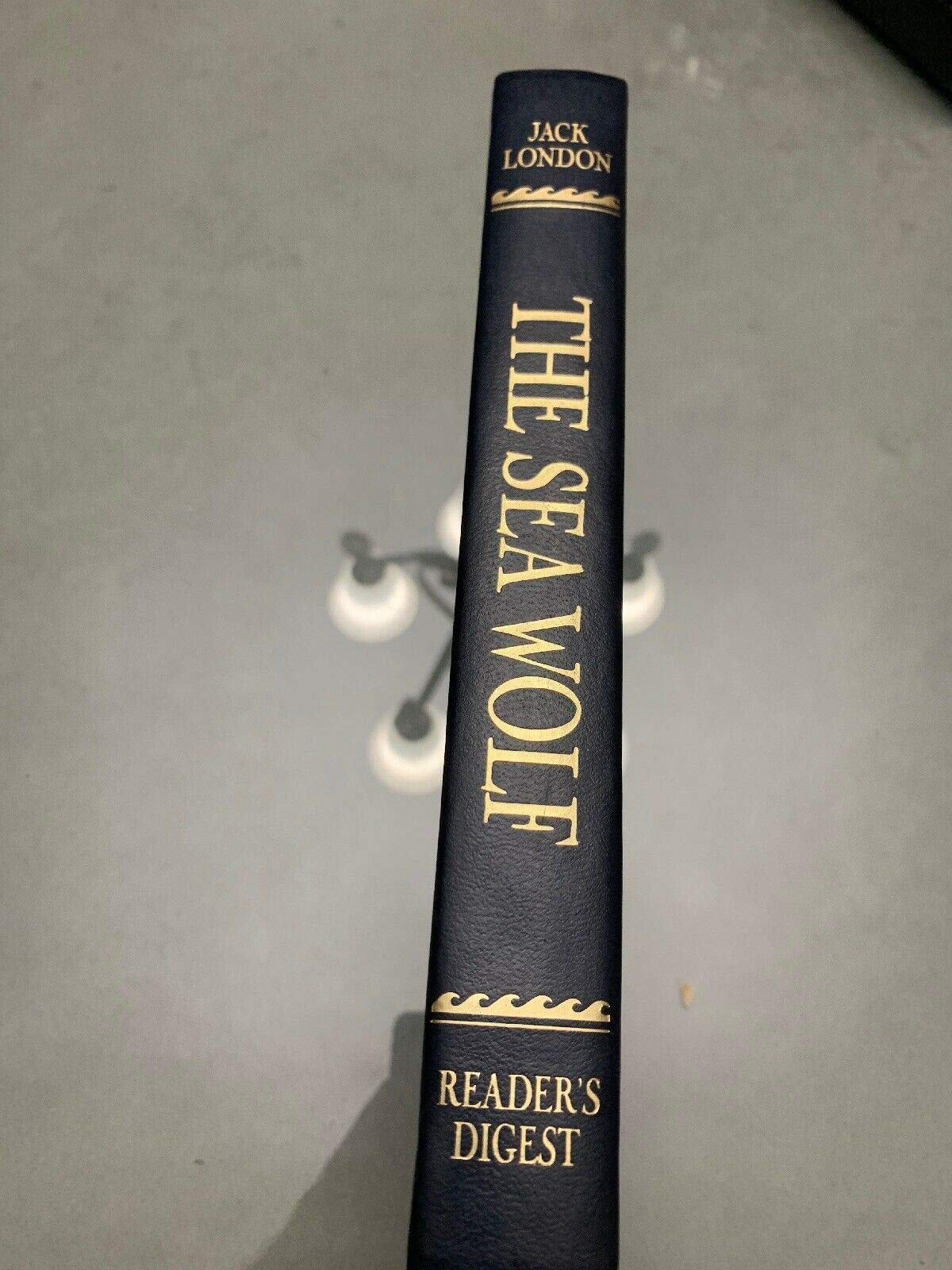 1989 The SEA WOLF Hard Cover Book by JACK LONDON Readers Digest Edition used book depot