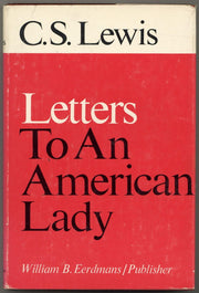 C.S. Lewis: Letters to an American Lady used book depot