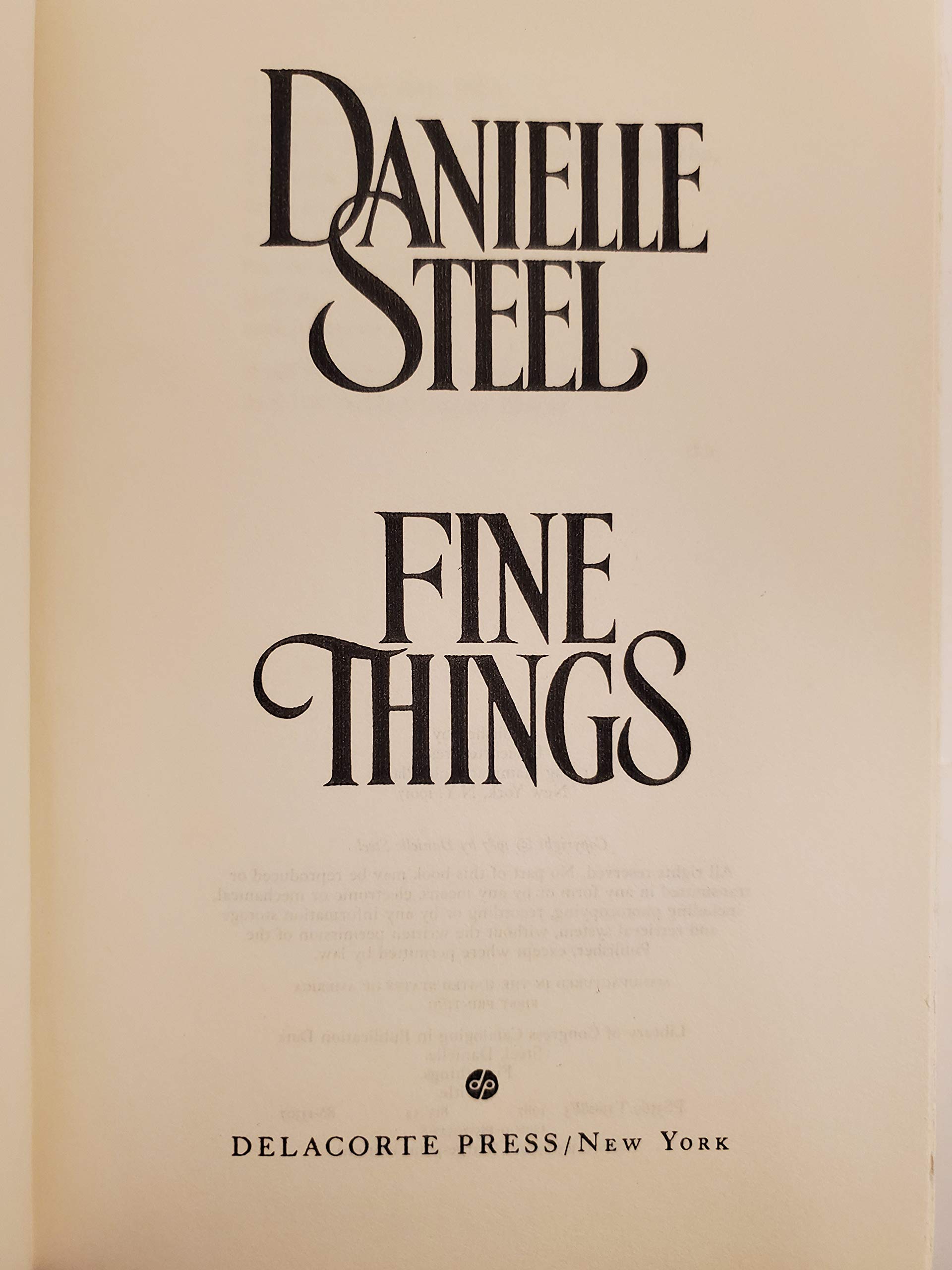 Fine Things used book depot