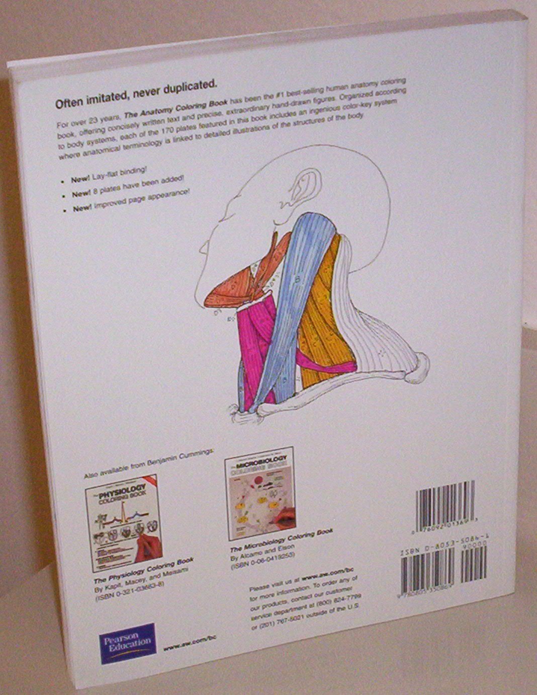 The Anatomy Coloring Book used book depot