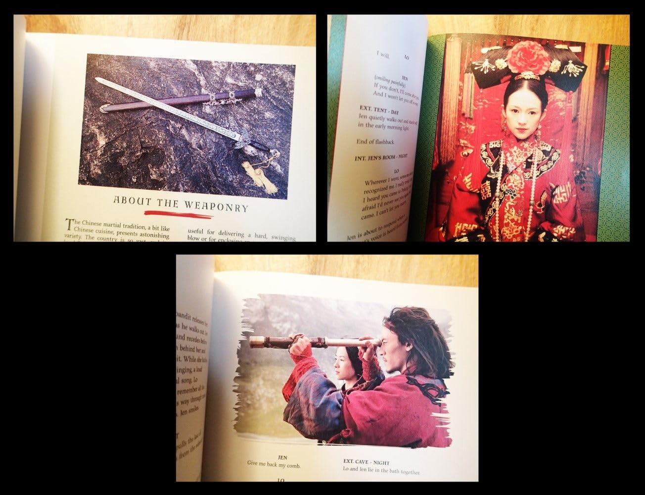 Crouching Tiger, Hidden Dragon: A Portrait of the Ang Lee Film (Pictorial Moviebook) used book depot