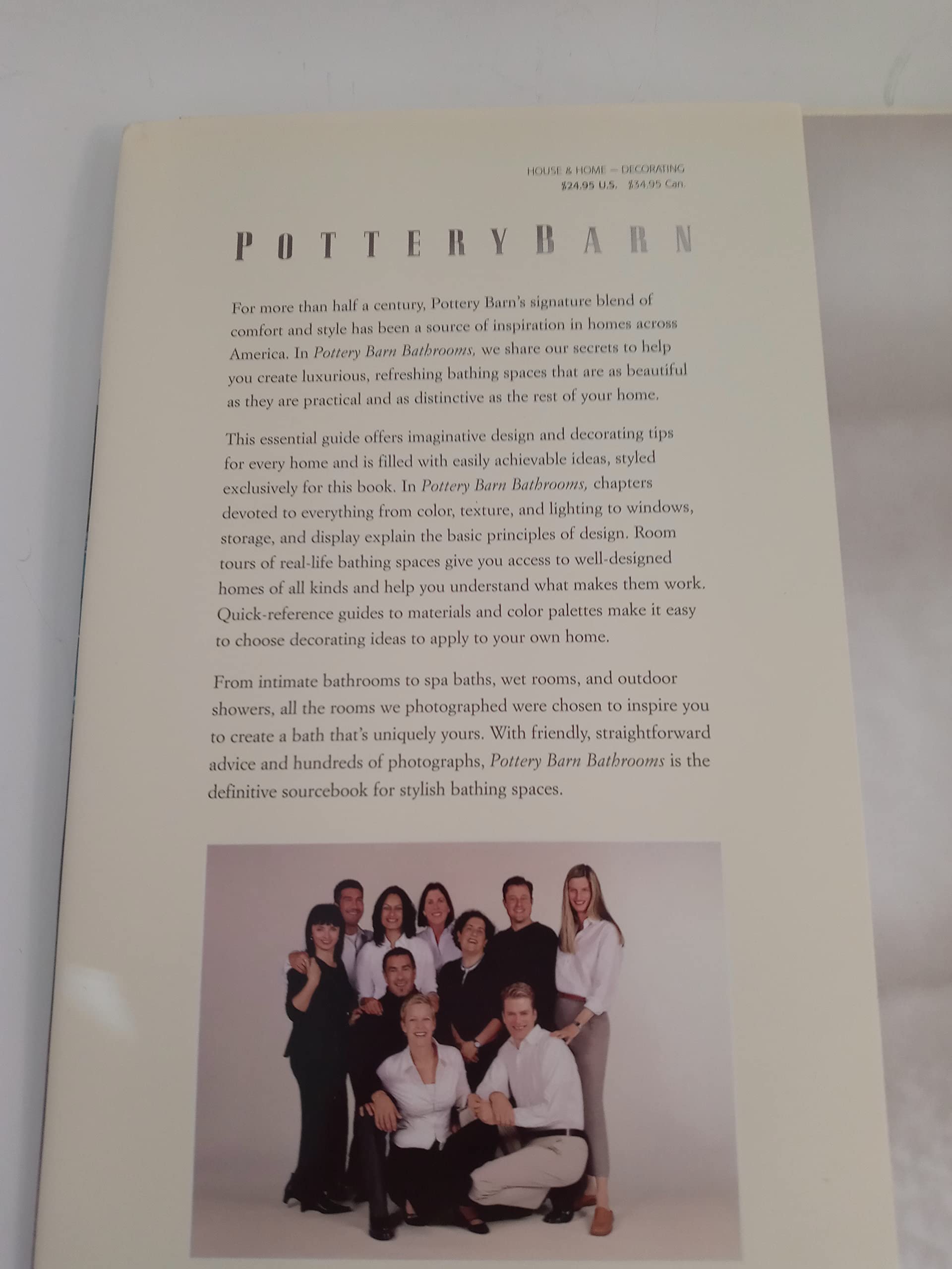 Pottery Barn Bathrooms used book depot
