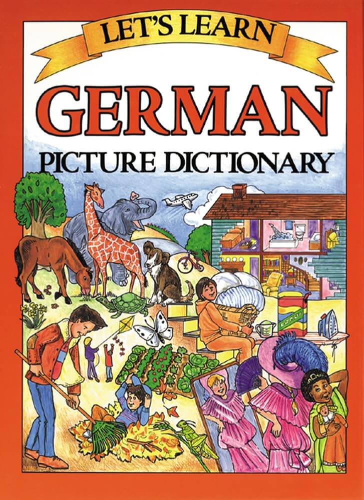 Let's Learn German Dictionary used book depot