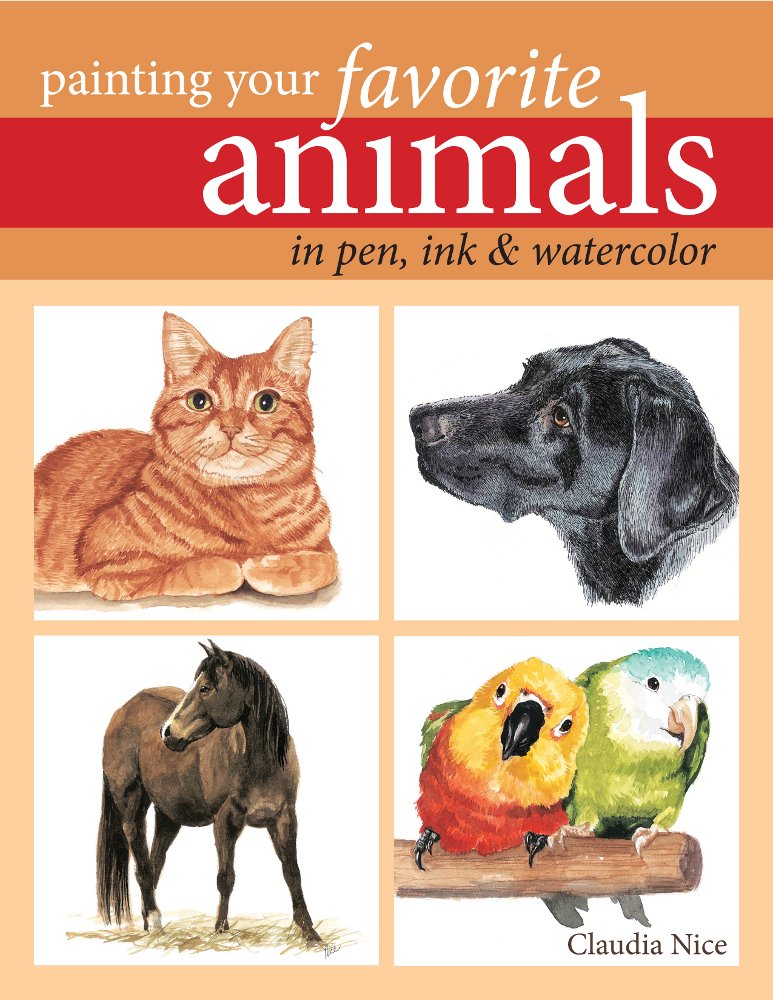 Painting Your Favorite Animals in Pen, Ink & Watercolor used book depot