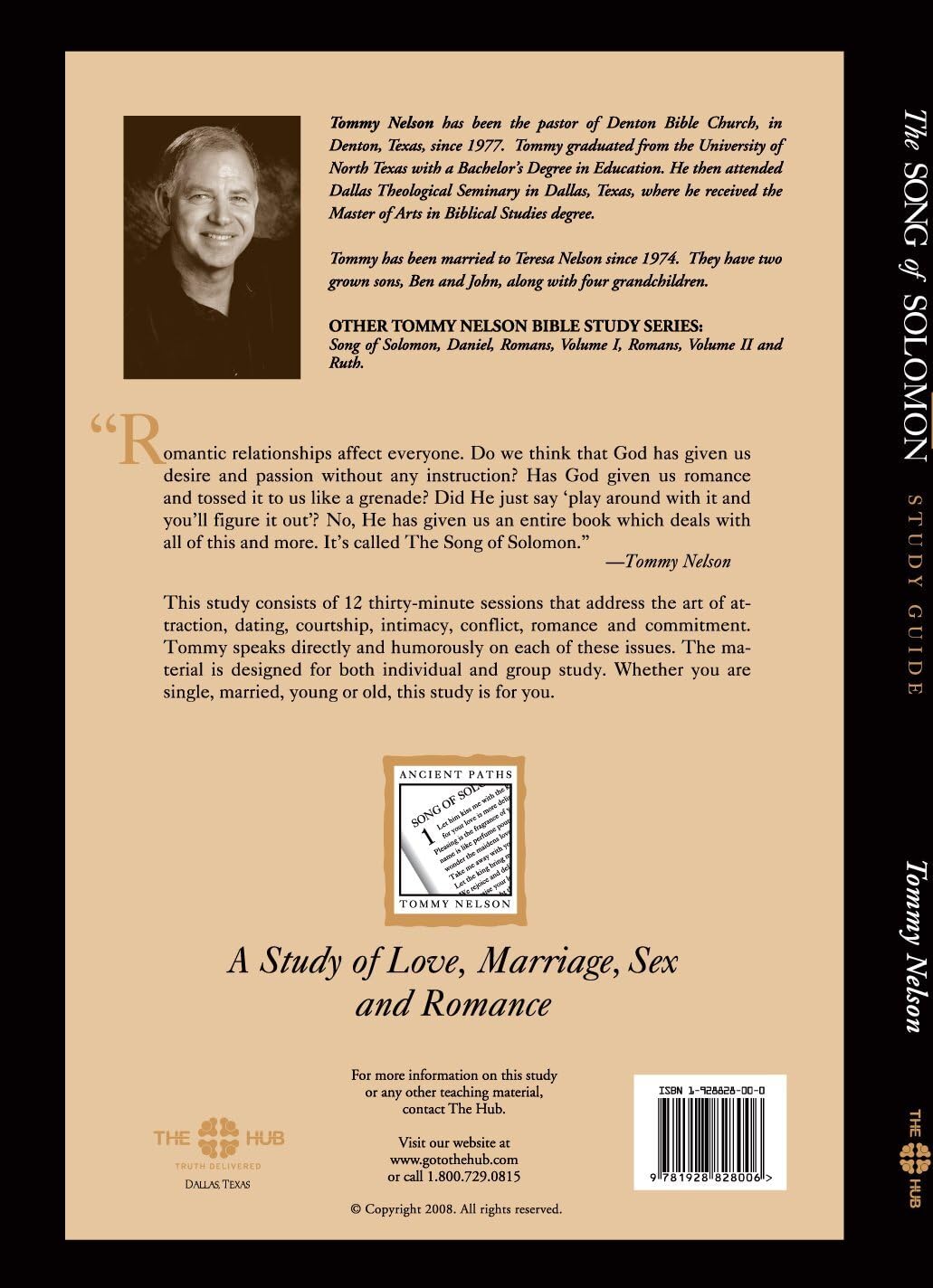 Song of Solomon Classic Study Guide: A Study on Love, Marriage, Sex, and Romance used book depot