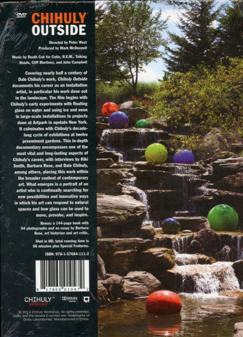 Chihuly Outside DVD Set with Book used book depot