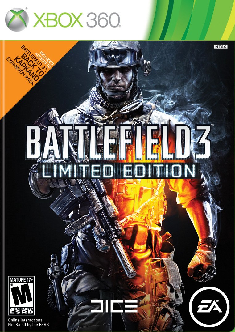 Battlefield 3 - Limited Edition - Xbox 360 used book depot