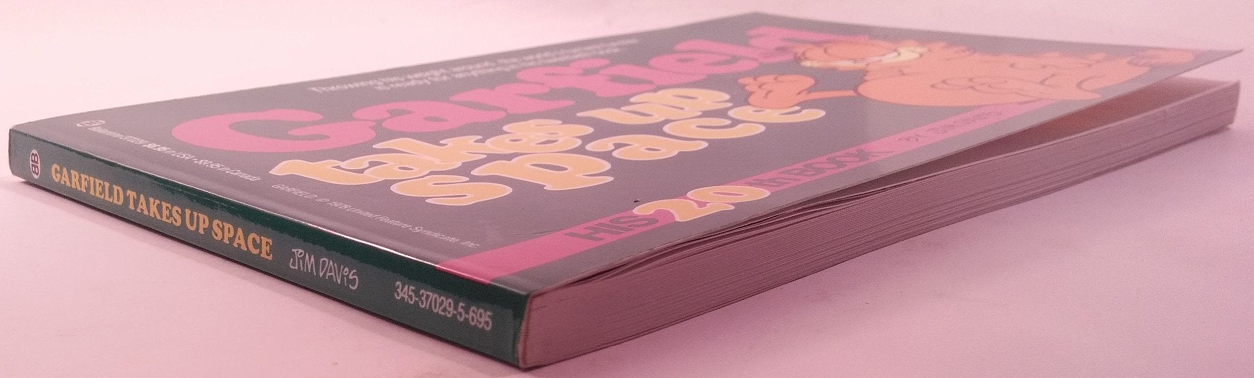 Garfield Takes Up Space: His 20th Book used book depot