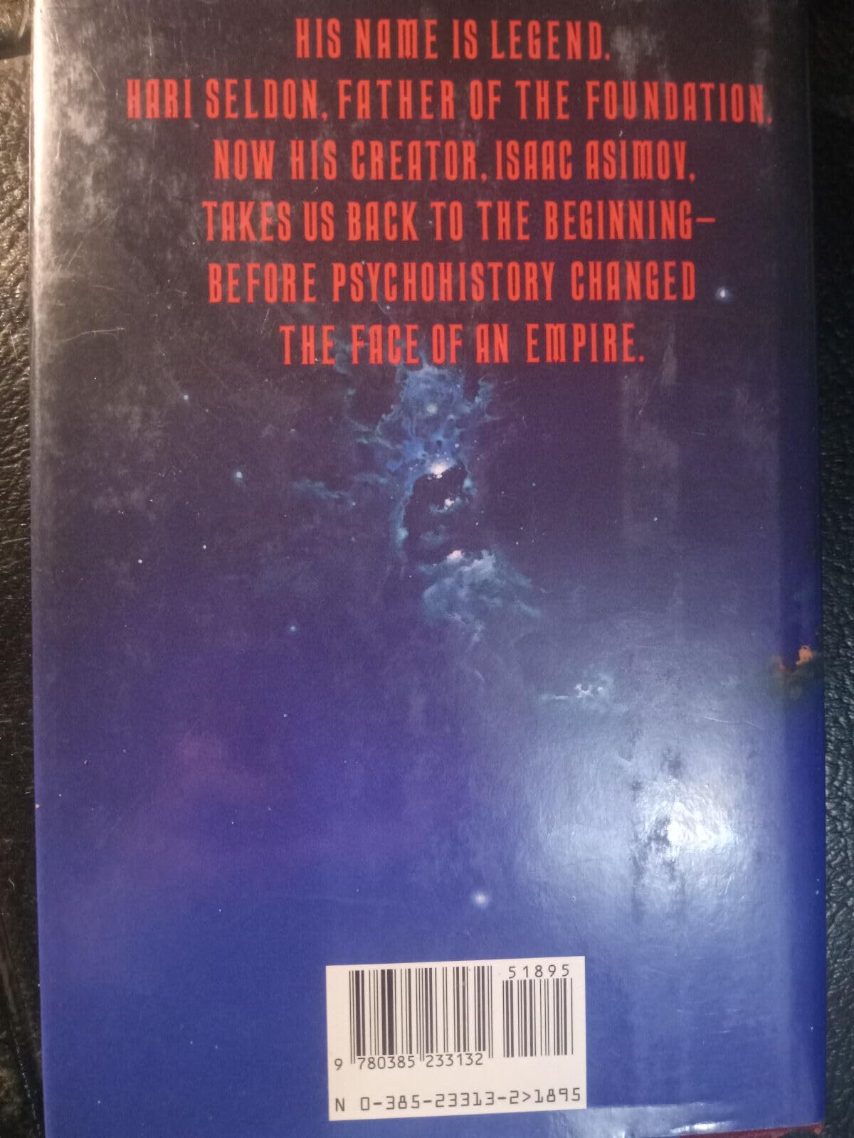 Isaac Asimov PRELUDE TO FOUNDATION 1988 Doubleday, NY Early Printing HC/DJ [Hardcover] unknown used book depot