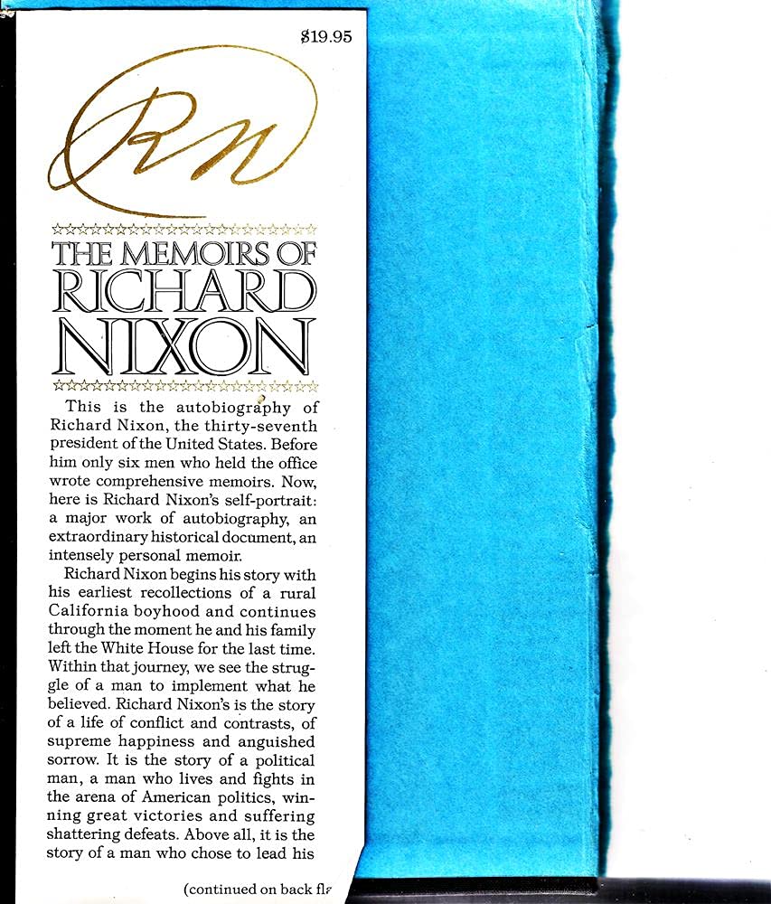 The Memoirs of Richard Nixon used book depot