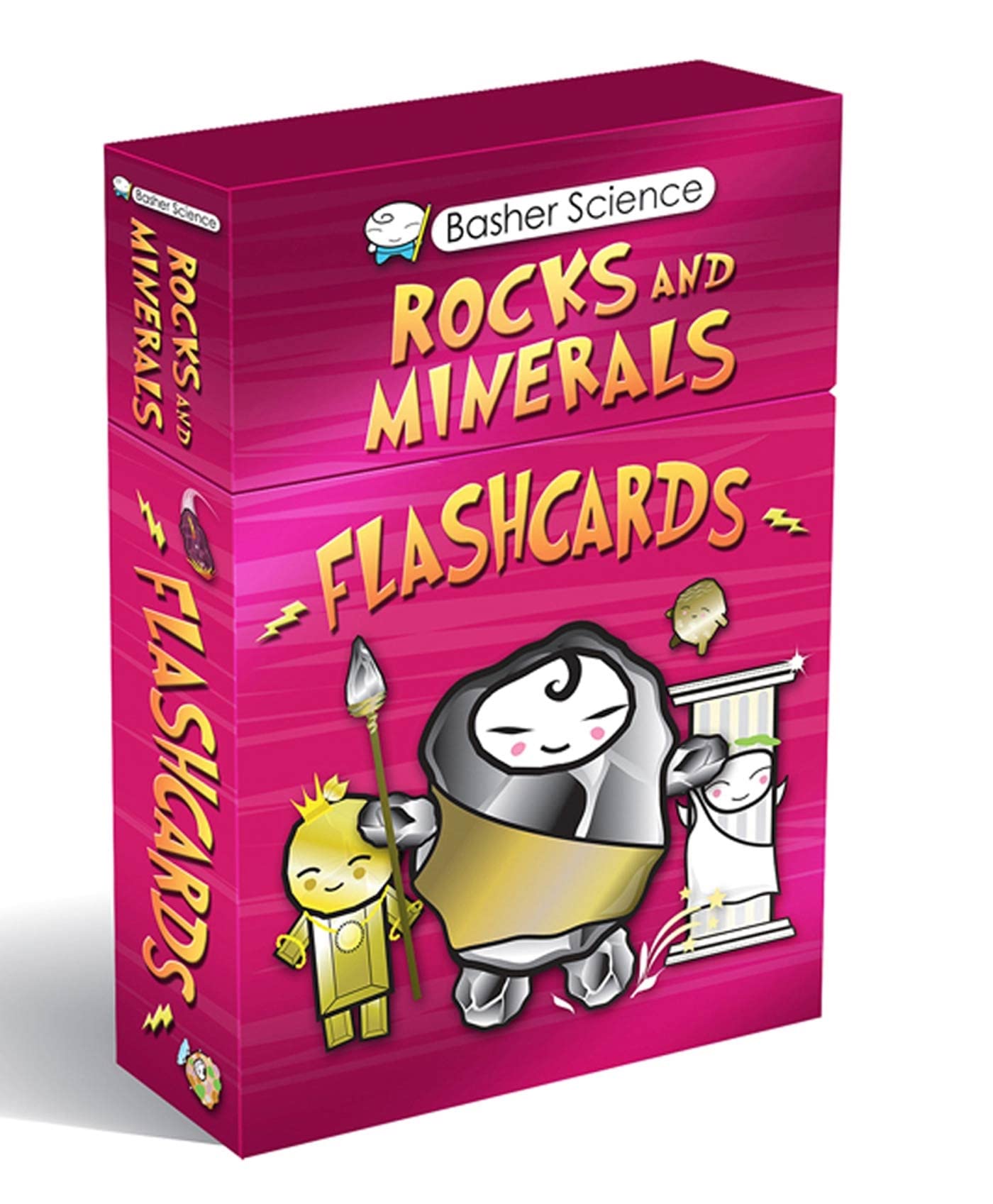 Basher Flashcards: Rocks and Minerals: A Diamond Deck (Basher Science) used book depot