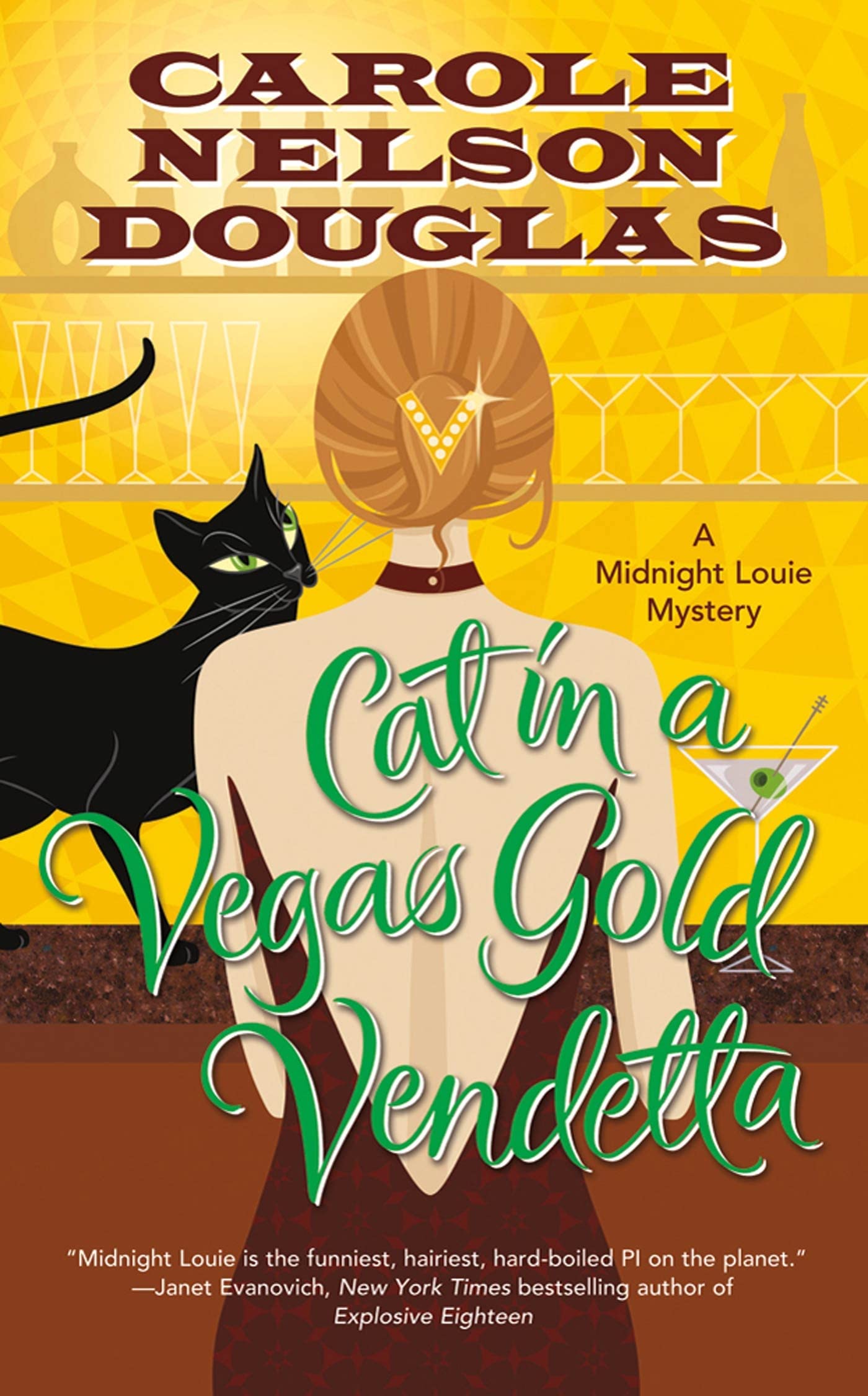 Cat in a Vegas Gold Vendetta: A Midnight Louie Mystery (Midnight Louie Mysteries) used book depot