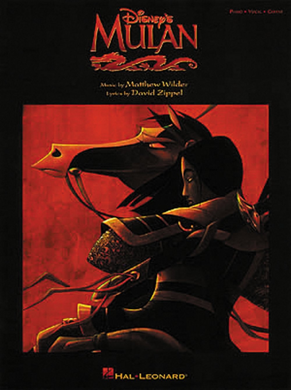 Mulan Piano, Vocal and Guitar Chords used book depot