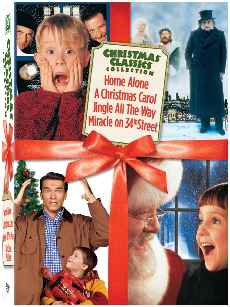 Christmas Carol, A /Home Alone/Jingle All The Way/Miracle On 34th Street (1994) used book depot